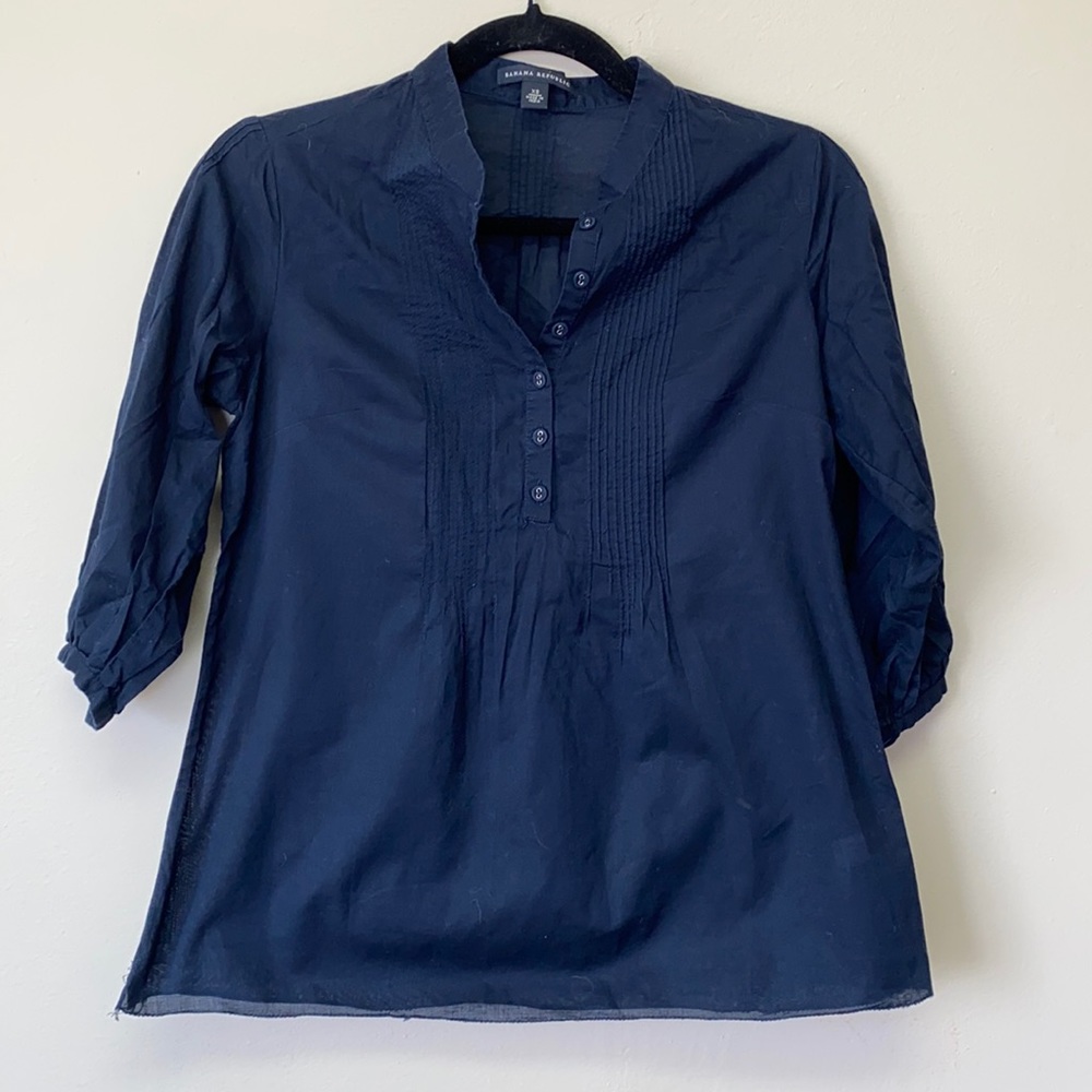 Banana Republic Navy Top